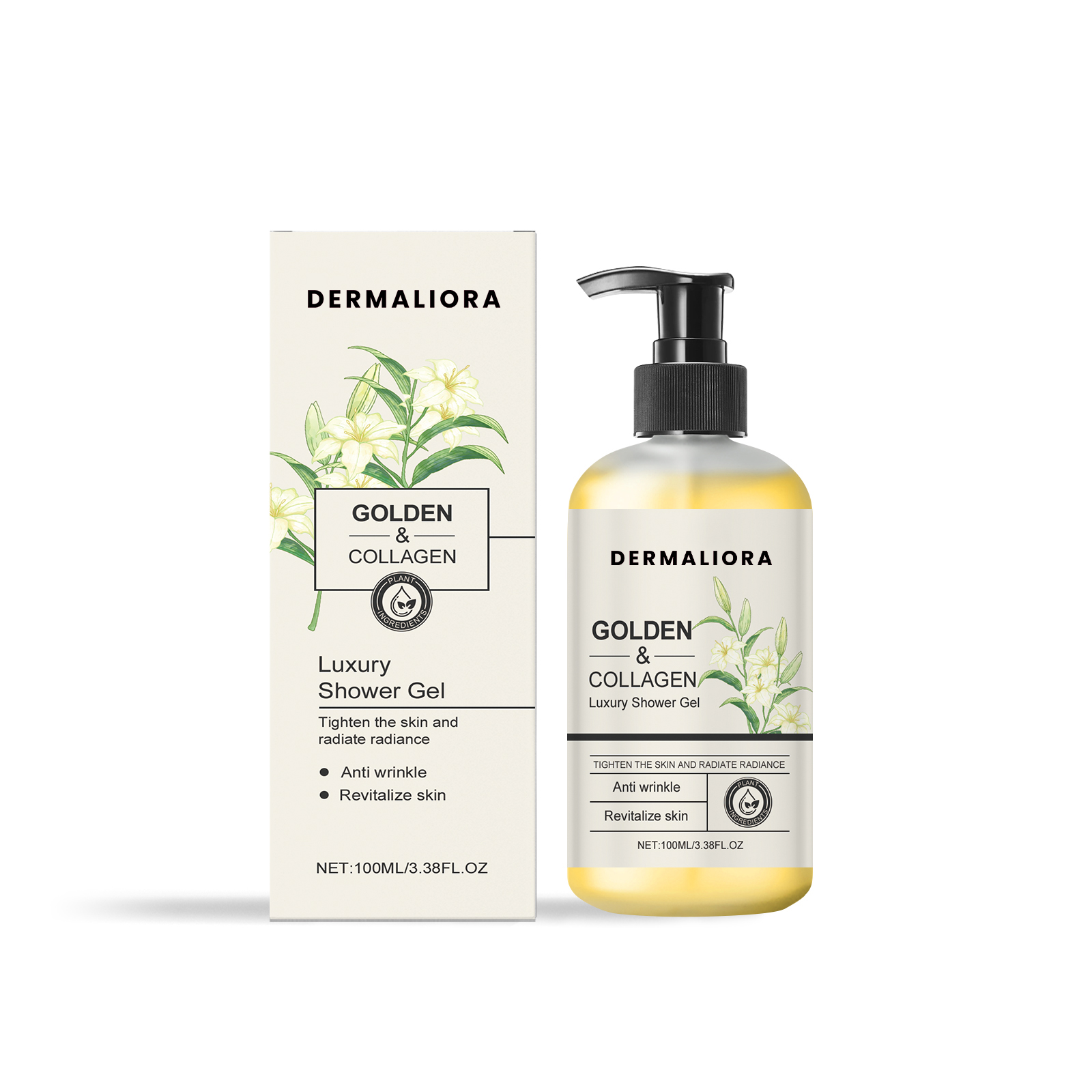 VI-A06-0003-02-1731407490007 Gold Collagen Shower Gel - Image 1