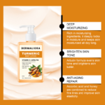 Gentle and Hydrated Skin Turmeric Body Lotion - Image 4